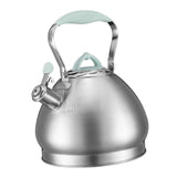 Maxbell 4.3L Tea Pot with Handle Whistle Tea Pot Stainless Steel for Cookers Green