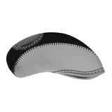 Maxbell Golf Iron Headcover Lightweight Golf Club Head Cover Protective Sleeve Gray Black