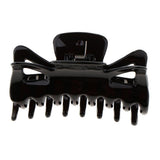 Maxbell Large Hair Claw Clips Thick Hair Jaw Acrylic Folding Hairpin for Women Black