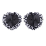 Maxbell Reusable Adhesive Lace Breast Nipple Cover Bra Pasties Pad Stickers Heart