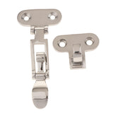 Maxbell Boat Locker Hatch Anti-Rattle Latch Fastener Clamp 4-3/8 Stainless Steel