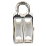 Max Swivel Pulley Sheave Hanging Rigging Rope Hoist Lifting Double Wheel 50mm