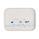 Maxbell 1 Piece Hotel Serving Trays Rectangle Melamine Plastic Tableware White S
