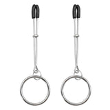 Maxbell 1 Pair Round Hoop Metal Nipple Clamps Sex Toys Nipples Clips Adult Games