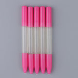 Maxbell 5x Plastic Pink Watch Clock Grandfather Clocks Oil Pen for Oiler Repair Tool