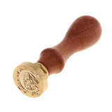 Max Classic Seal Wax Stamp Sealing Letter Wooden Handle for Envelope C