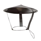 Maxbell Durable Chimney Cover Stainless Steel Detachable for Garden Outside Stove
