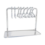 Maxbell Transparent Acrylic Earring Display Stand for Women Girls 8Pcs Hanger Rack