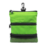 Maxbell Portable Golf Ball Bag Sports Holder Waterproof Golf Accessory Carrier Green