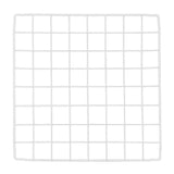 Maxbell Portable Pet Playpen Panel Cage Fence Metal Wire Guinea pig plain white Grid
