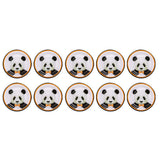 Maxbell 10Pcs Panda Paper Party Plates Cups Birthday Wedding Tableware 10Pcs Paper Plates