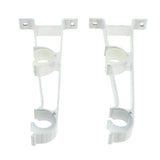 Max Thicken Curtain Rod Brackets Adjustable Curtain rod Holder 2.8cm Dia White - Aladdin Shoppers