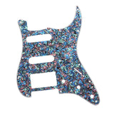 Maxbell 1 Piece SSH Guitar Pickguard Scratch Plate for ST SQ Guitar Colorful