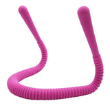Maxbell Silicone Vagina Expander Dilator Masturbation Anal Plug Butt Stretcher Rose Red