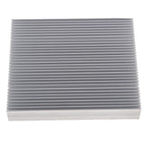 Maxbell Aluminum Heat Sink Heatsink Module Cooler Fin for High Power Amplifier Transistor Semiconductor Devices, 120x102x20mm