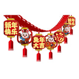 Maxbell Happy New Year Banner Outdoor Chinese Style New Years Eve Supplies Style A