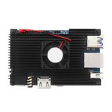 Maxbell Aluminum Alloy Case Unassembled with Cooling Fan Accessories Professional