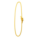 Maxbell 6mm Heat Resistant Rock Climbing Knotted Pre-sewn Prusik Cord Yellow