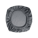 Maxbell Stretch Computer Chair Slipcovers Rotating Chair Seat Covers for Office Gray