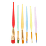 Maxbell 6 x Multi-size Artist Painting Drawing Brush kit for Watercolor Oil Painting