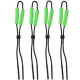 Maxbell 4 Pieces Adjustable Glasses Rope Eyeglass Cord Strap for Swimming Green