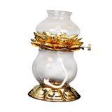 Maxbell Vintage Style Oil Lamp Candle Light Oil Lantern for Wedding Indoor Decor L