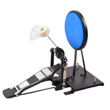 Maxbell Drum Pad Musical Mute with Drum Pedal Durable for Training Beginner Drummer