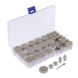 Max 110pcs Wool Grinding Head Wheel Rotary Grinding and Polishing Tool +12xShank