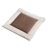 Max Flax Tatami Dining Chair Cushion Seat Mat Pillow Pad Home Decor Brown 45cm