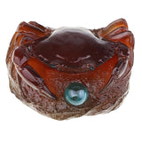 Max Resin Tea Pet Crab Chinese Tea Accessories Tea Tray of Crab Topaz