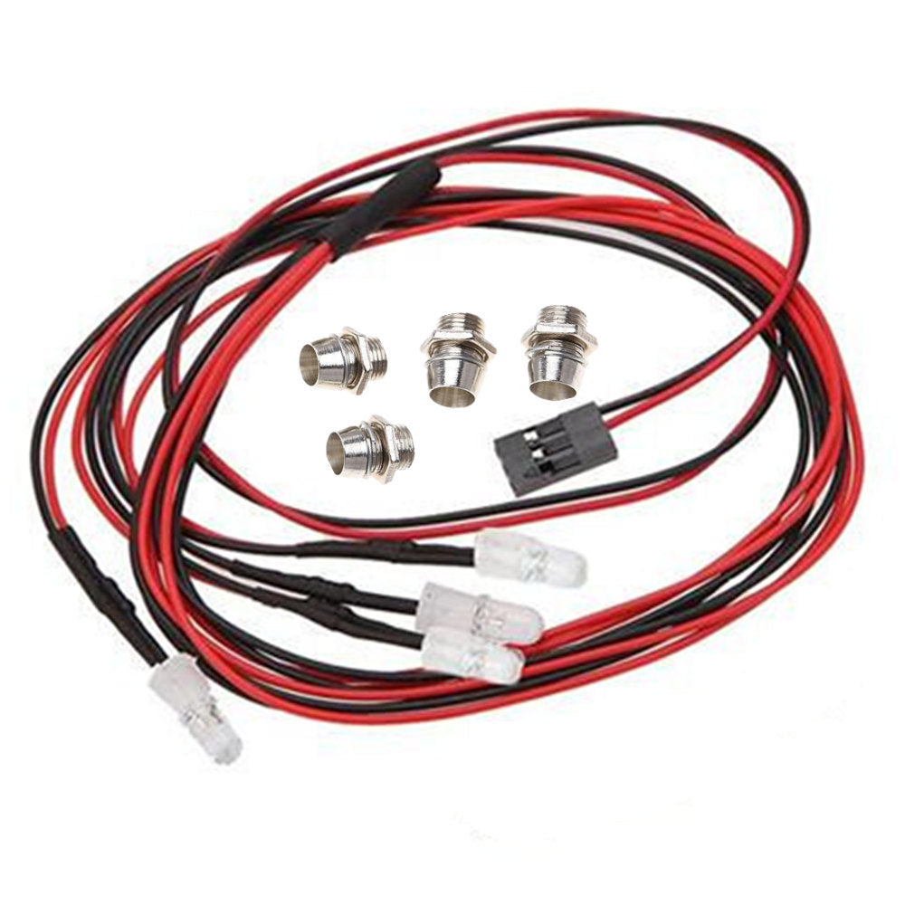 Maxbell 4pcs RC Car LED Lamp & LED Lamp Remote Control Circuit Panel