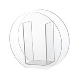 Maxbell Unique Vase Geometric Arch Elegant Acrylic flower buckets for Restaurant Style C