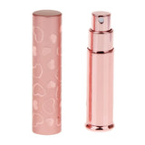 Max Maxb Portable 7ml Refill Perfume Atomizer Empty Bottle Pump Scent Spray-Pink