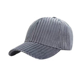 Maxbell Baseball Hat Autumn Winter Headgear Adjustable for Hiking Outdoor Activities Dark Gray