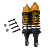 Max RC Truck Front Rear Shock Absorber Set for Traxxas Slash Golden