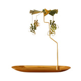 Maxbell Maxbell Romantic Candlestick Decoration Rotating Candle Holder for Festival Bike