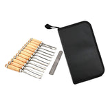 Maxbell Guitar Repairing Maintenance Tools Mandolin Wooden Handle for Repairing