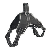 Maxbell LED Dog Puppy Luminous Harness Soft Reflective Breathable Vest  Black S