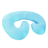Max Maternity Pregnancy Nursing Pillow Side Sleeping Full Body Cushion Lake Blue