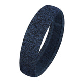 Maxbell Men Women Sports Headband Gym Tennis Basketball Sweatband Hairband Blue