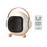 Maxbell Portable Space Heater Cooling and Heating Fan for Office Indoor Living Room White