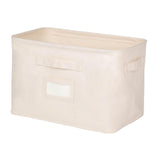 Maxbell Collapsible Storage Bins with Handle Container for Bedroom Quilts Blanket Without Lid M