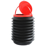 Maxbell Car Trash Can Storage Bucket Mini Collapsible Trash Bin for Auto Travel with lid