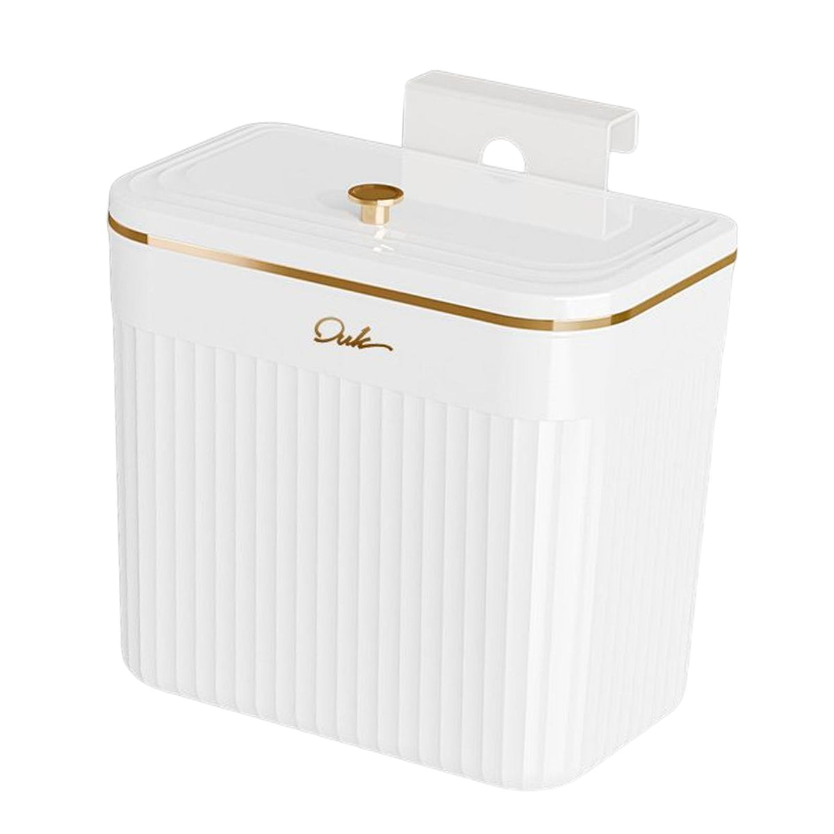 Maxbell Trash Can Indoor Wall Door Bathroom Wall Mounted Kitchen Counter Compost Bin S