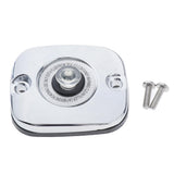 Maxbell Chrome Front Brake Master Cylinder Lid Cover for Harley Touring Models 96-07
