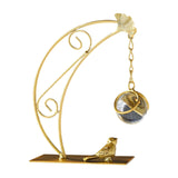 Maxbell Leaves Statue Figurine Home Desk Leaves Decorative Decoration Leaf Sculpture 12x6x18cm Moon