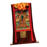 Max Maxb BROCADE Coffee Thangka Decorative Painting pharmacist Wall Hanging Picture