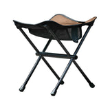 Maxbell Folding Chair Lightweight with Storage Bag Camping Stool for Outdoor Camping Brown