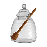 Maxbell Honey Pot with Dipper and Lid Kitchen Tools Honey Jar for food Large