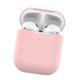 Maxbell Silicone Earphone Case Protective Skin Cover For Apple AirPod Pale Pink